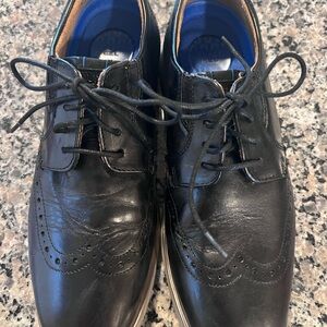 Nunn Bush Black Leather Oxfords